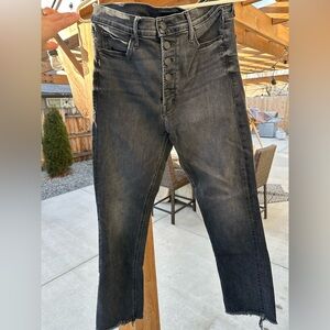 MOTHER Men's Charcoal Skinny Jeans